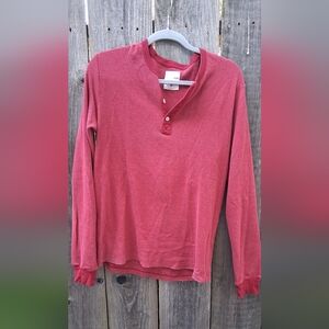 Splendid Mills Crimson Waffle Knit Top